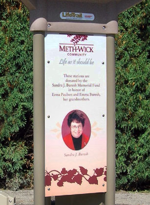 The LifeTrail® Advanced Wellness System, which became a reality in fall 2012 with the support of the Sandra J. Buresh Memorial Fund. 